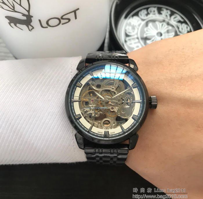 江詩丹頓 Vacheron Constantin 勁爆鏤空設計 全自動機械機芯 精品男士腕表  wssb3540